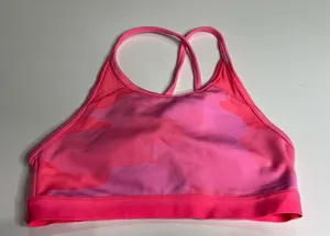 Aerie Pink Camouflage Sports Bra size small thumbnail 1