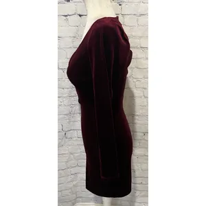 Windsor Red Velvet Vixen Long Sleeve Mini Dress size medium thumbnail 4