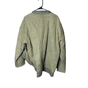 Urban outfitters Brooklyn printed jacket‎ open pockets sz M/L thumbnail 9