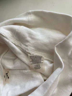 Aritzia TNA white bike shorts thumbnail 6
