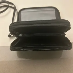 Bag Chic Black Crossbody Bag Very Nice Leather Clean thumbnail 5