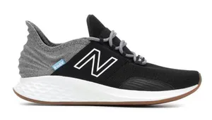 New Balance Fresh Foam Roav Women's Running Sneakers Black Gray Mesh Low Top thumbnail 1