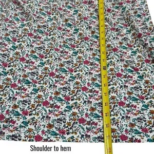 Vintage Victoria's Secret Gold Label Floral Cottagecore Sleep Shirt/Dress S thumbnail 9