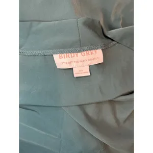 Birdy Grey Robe Emerald Green M/L ‎ Flutter Ruffle Bridesmaid Wedding Cardigan thumbnail 5