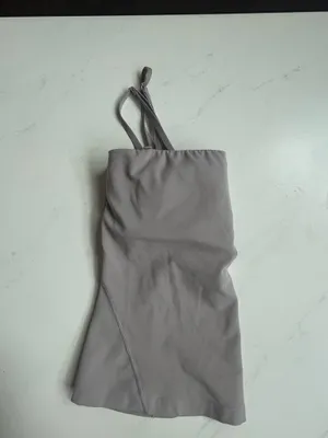 Lululemon align convertible tube top tank Gray Size 6 thumbnail 8
