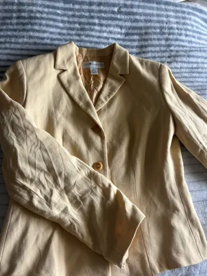 Yellow blazer Size 2 thumbnail 2