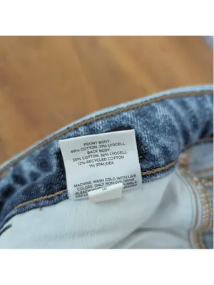 Ladies' Express High Waisted Cargo Jeans 4 thumbnail 4