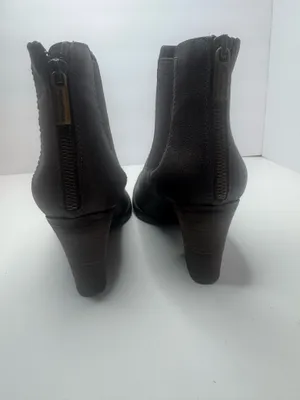 Aquatalia Grey Leather Ankle Boots Womens Size 8 thumbnail 3