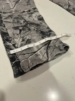 PacSun Gray Camo Straight Leg Sweatpants thumbnail 5