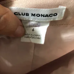 Club Monaco Blush Pink Pleated Maxi Long Women’s Skirts Size 6 thumbnail 10