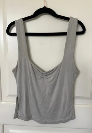 Grey Tank Top Gray Size XS thumbnail 1