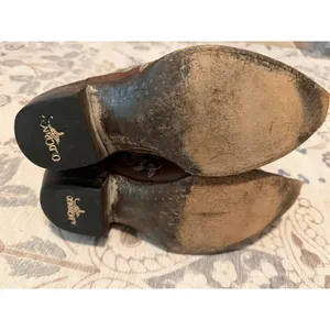 Old Gringo Bonnie Distressed Brown Embroidered Cowboy Boots 7 B thumbnail 9