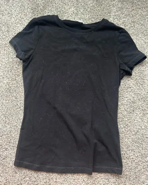 black garage short sleeve estelle longline tee thumbnail 1