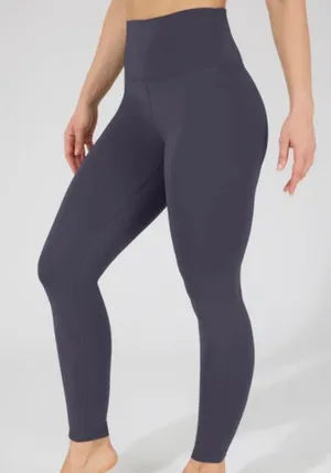 90 Degree by Reflex Womens High Waisted 7/8 Leggings Black Gray Yoga Pants thumbnail 1