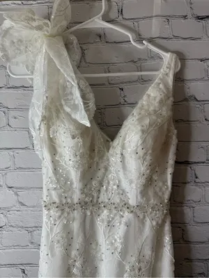 NWT Mac Duggal white lace thumbnail 8