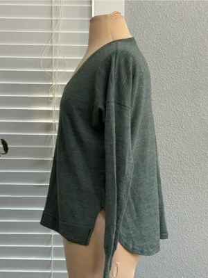 Madewell Southstar Merino Wool Blend Sweater Size XS Scoop Neck thumbnail 2