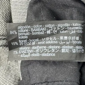 Zara Relaxed Straight Leg‎ Black Jeans Size 4 thumbnail 7