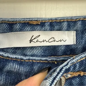 KanCan Denim Blue Distressed Women's Size 5/26 Shorts thumbnail 3