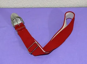 Red Softball/Baseball Belt thumbnail 2
