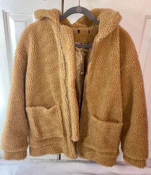 SheIn Teddy Winter Coat thumbnail 1