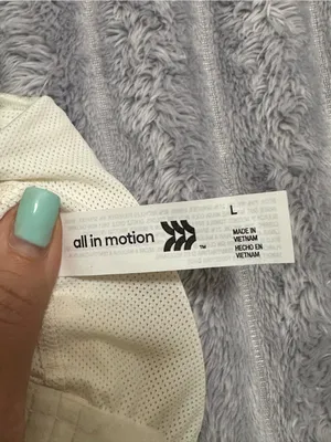 All in Motion Everyday Soft Halter Tank Top — Green Plaid — Size L thumbnail 8