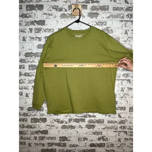 CARHARTT | women plus size green long sleeve top thumbnail 6