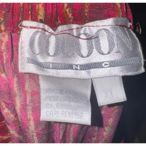 Vintage Silk Cocoon Inc Silk Wide Leg Pants Women's XL‎ Boho Hippie Soft Luxury thumbnail 5