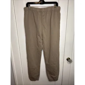 Mate the Label Organic Fleece Relaxed Pocket Sweatpant Mushroom Large $128 thumbnail 9
