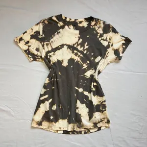 Grey Tie Dye Tee Gray Size M thumbnail 1