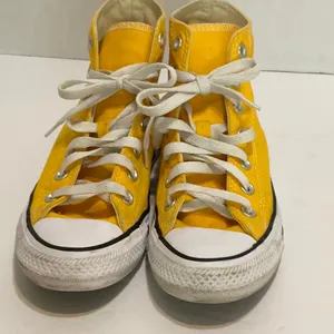 Converse Chuck Taylor All Star High Tops Yellow Unisex W6 / M4 thumbnail 5