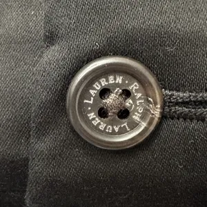 Women's Lauren Ralph Lauren Black Chino Shorts With Pockets Size‎ 6 thumbnail 5