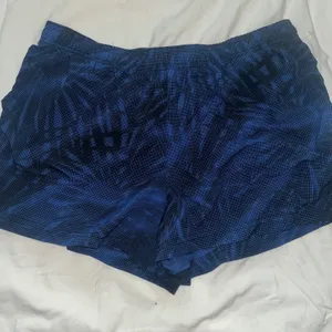 Women's Columbia Running Shorts Blue L 3" Sandy River II Printed Lapis Blue thumbnail 2