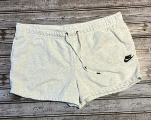 Nike Women's Light Gray Athletic Shorts thumbnail 1