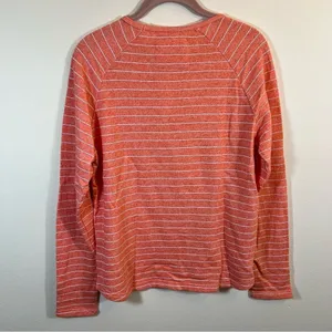 Camp‎ David Women’s Orange Striped Virginia Cavaliers Sweatshirt Medium NWT thumbnail 9