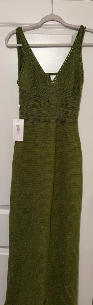 Green Knit Dress thumbnail 1