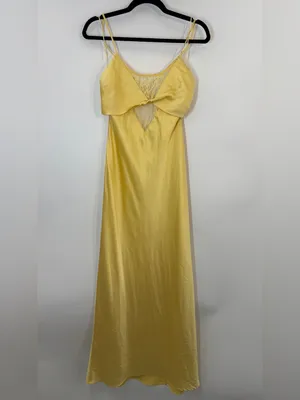 If By Sea Satin Slip Maxi Dress thumbnail 4