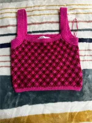 ZARA Tank Top Knit thumbnail 3