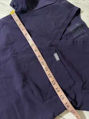 Figs Purple V-Neck Scrub Top Size XS thumbnail 7