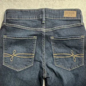Denizen from Levis Modern Boot Cut Jeans Womens 2M 26x32 Dark Wash Denim Blue thumbnail 3