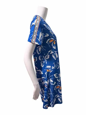 adidas x Farm Rio Butterfly Tee Dress Size Medium thumbnail 4