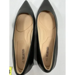 Dream Paris Womans New Slip On Pumps Black Us 11 Eu 43 Block Heel Pointed Toe thumbnail 6