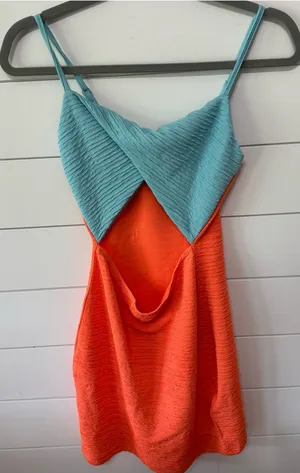 Shein cut out mini dress thumbnail 1
