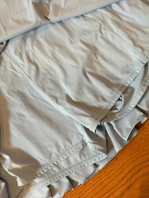 2X Light Blue Pleated Athletic Tennis Skort Skirt Activewear Pickleball Golf thumbnail 6