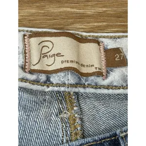 Paige Hollywood Hills Jeans Women 27 Low Rise Bootcut Flare Medium Wash USA thumbnail 3