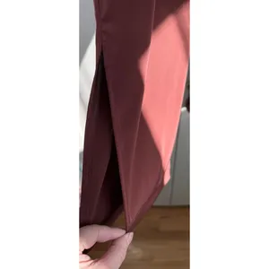 Forever 21 Chocolate Brown Wide Leg High Rise Pants‎ Elastic Waist Minimalist S thumbnail 10