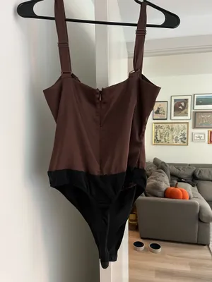 WeWoreWhat brown bodysuit thumbnail 5