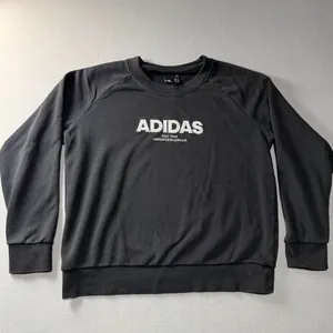 VIntage Adidas Est. 1949 Herzogenaurach Crewneck Sweatshirt Black XL thumbnail 2