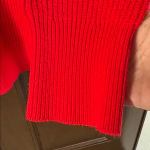 J. Crew Ribbed Turtleneck Stretch Yarn Sweater Red Size Large thumbnail 7