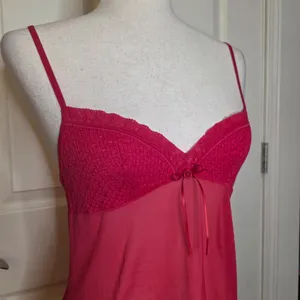 Victoria's Secret Angel's NWT Y2K 2006 Red Sheer Slip thumbnail 3
