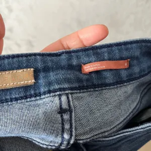 Pilcro The Demilune Boot Jeans Size 26 Patch Pocket Flare Bootcut Denim Rodeo thumbnail 9
